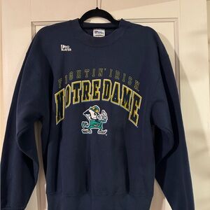 Pro Player Notre Dame Fighting Irish Navy Crewneck Sweater